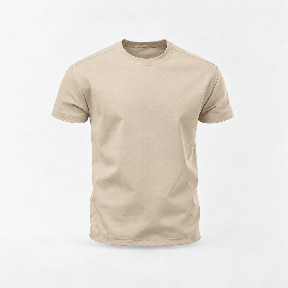 A T-shirt Perfeita Komfort em bege