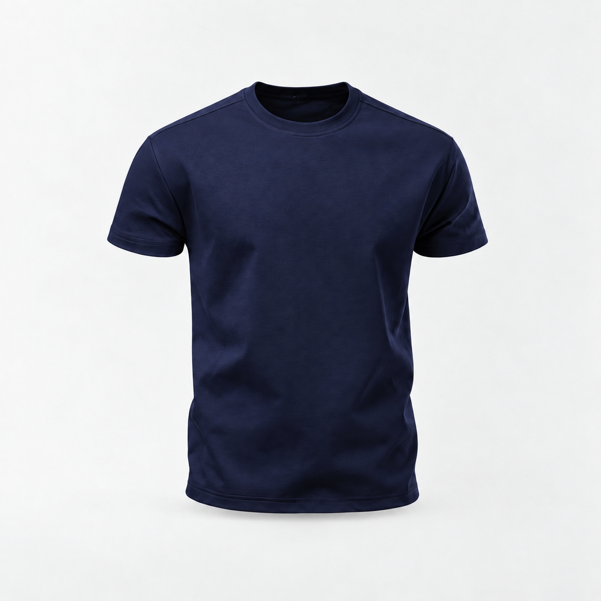 A T-shirt Perfeita Komfort em azul-marinho