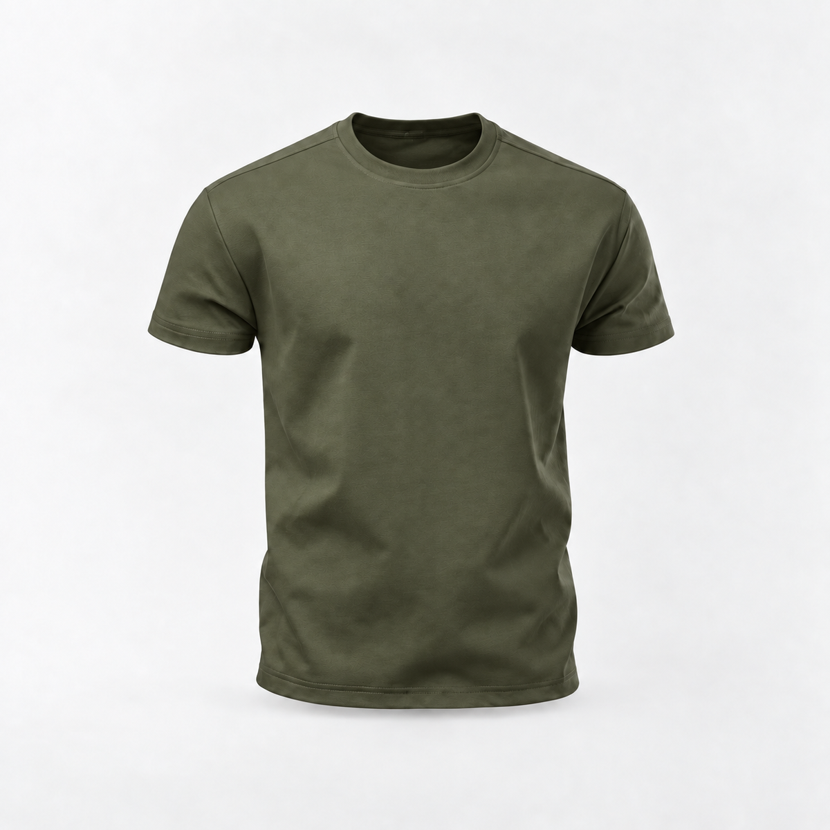 A T-shirt Perfeita Komfort em verde azeitona