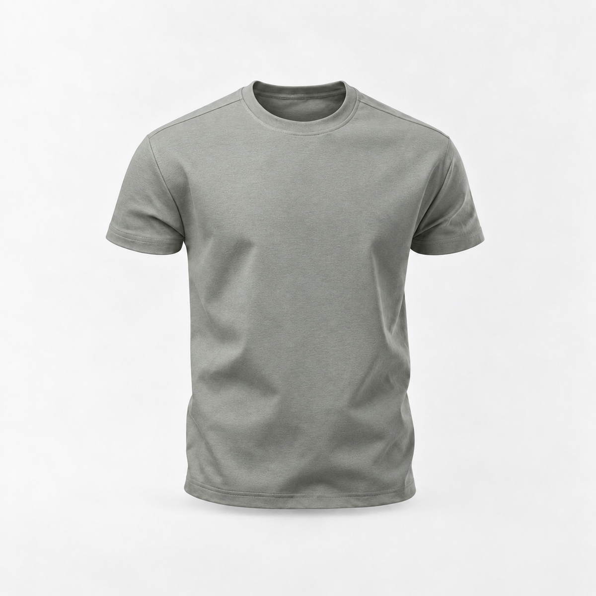 A T-shirt Perfeita Komfort em cinzento