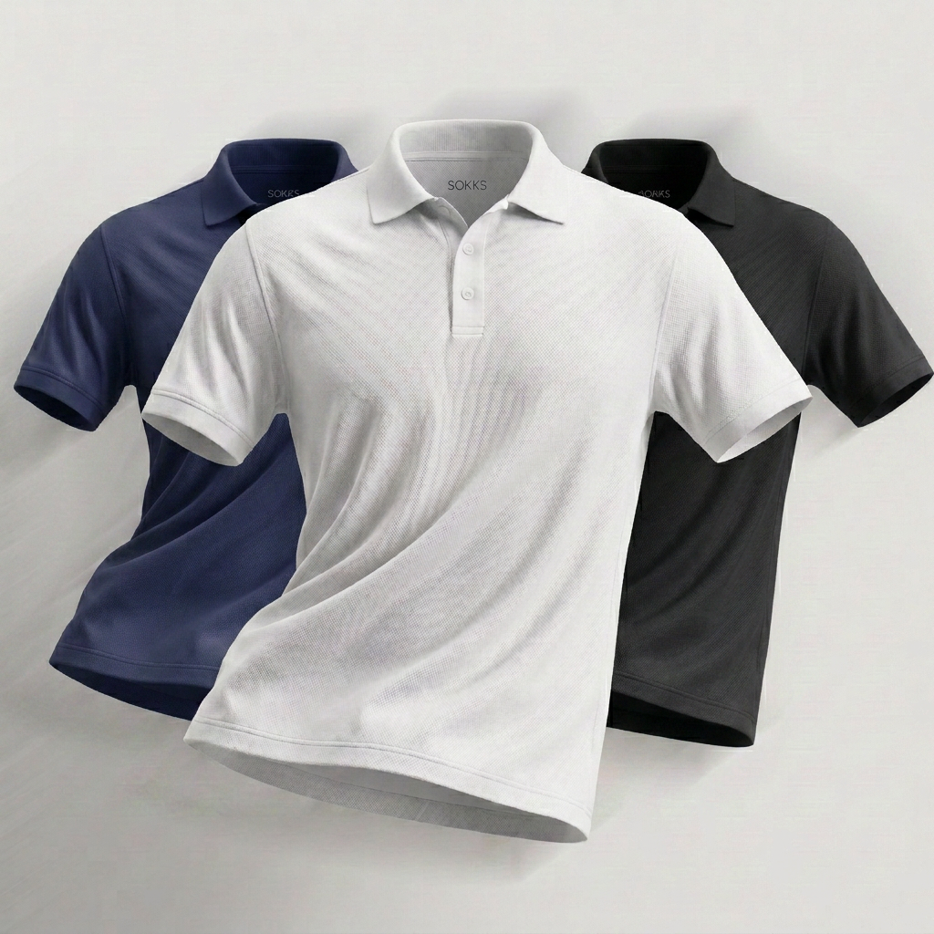 Polo de desporto respirável Komfort